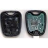 "Peugeot" |107| |206| |207| dviejų mygtukų raktas su nuotoliniu valdymu